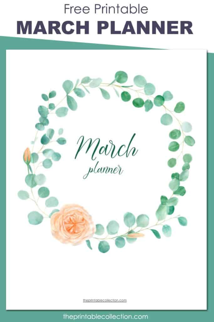 Free Printable March Planner - The Printable Collection