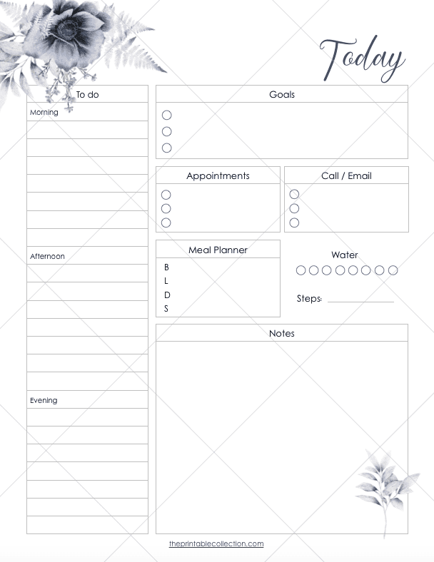 Free Printable May Daily Planner - The Printable Collection